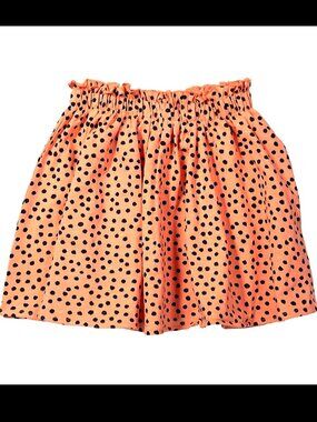 NWT Soft Gallery Denmark Coral Polka Dot GOTS Organic Cotton Skirt Size 4T